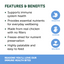 NAS Natural Animal Solutions - Freeze Formed ™ Feline Immune Health Bites For Cats