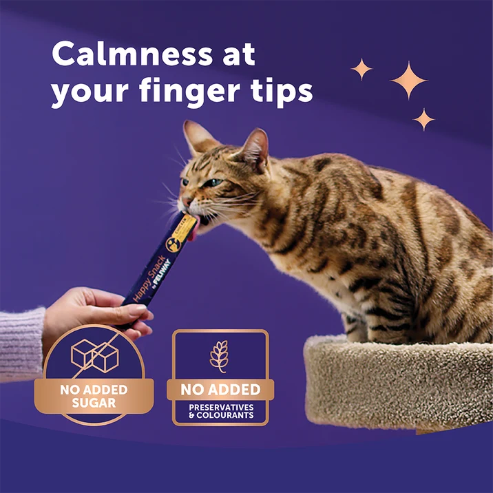 FELIWAY Cat Treat Happy Snack Calming Treat Chicken 15g x 6
