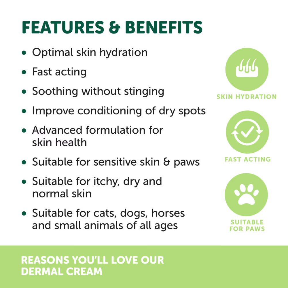 NAS Natural Animal Solutions - Dermal Cream 60g