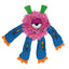 KONG Squeaky Plush Dog Toy Sneakerz Knots Monster Assorted Character