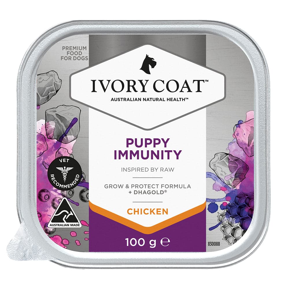 IVORY COAT - Inspired by Raw Immunity Puppy Formula Dog Wet Food