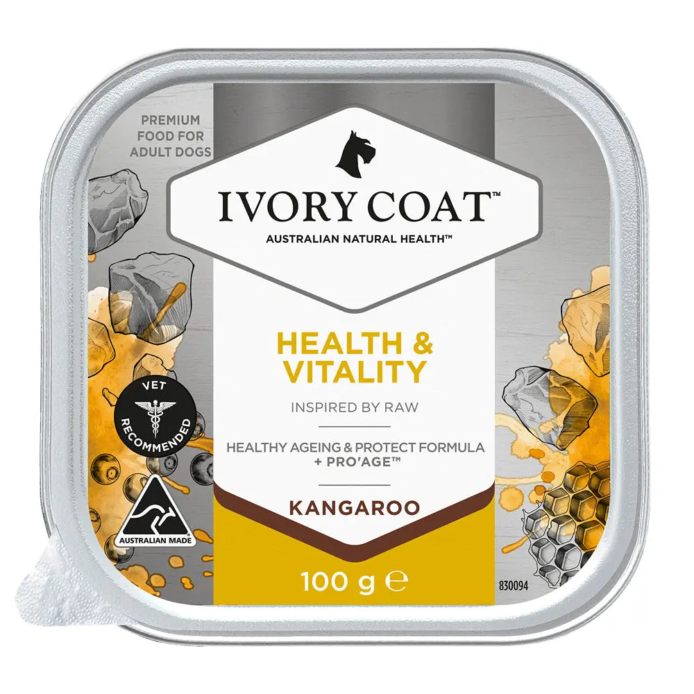 IVORY COAT - Inspired by Raw Health & Vitality Formula Dog Wet Food