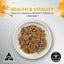 IVORY COAT - Inspired by Raw Health & Vitality Formula Dog Wet Food