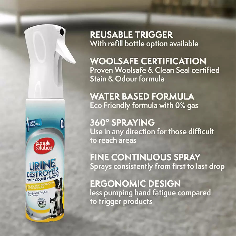 Simple Solution Urine Destroyer - Refillable Flairosol 400ml