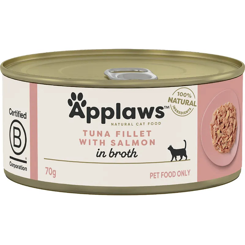 Applaws Cat Wet Food Tuna Fillet With Salmon 70g