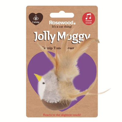 Rosewood Cat Toy Catnip Tune Chaser Bird