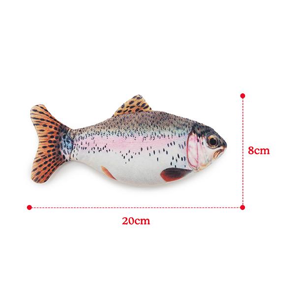 Rosewood Cat Toy Jolly Moggy Catnip Trout