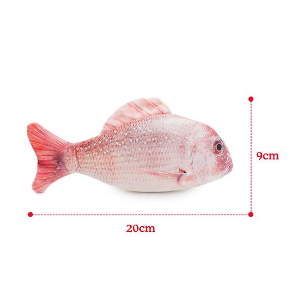 Rosewood Cat Toy Jolly Moggy Catnip Red Snapper