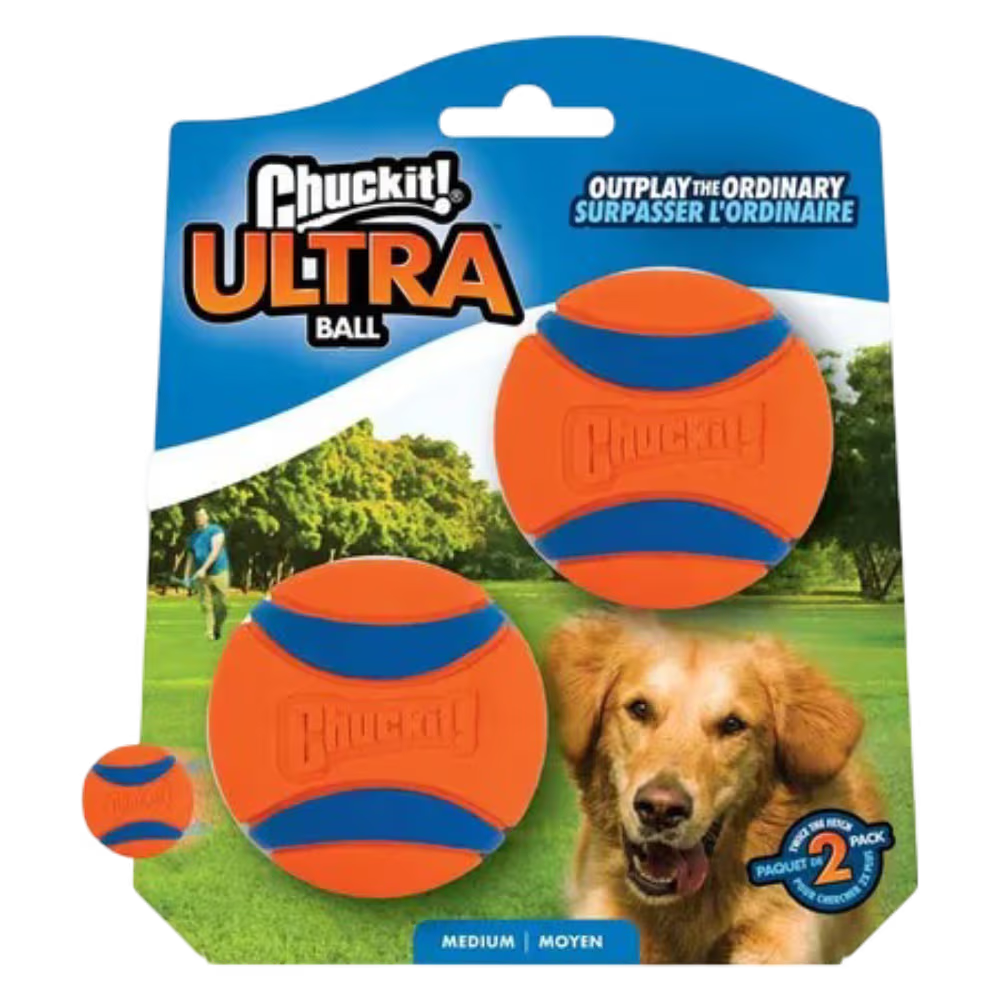 Chuckit! Dog Toy Ultra Balls Medium 2 Pack