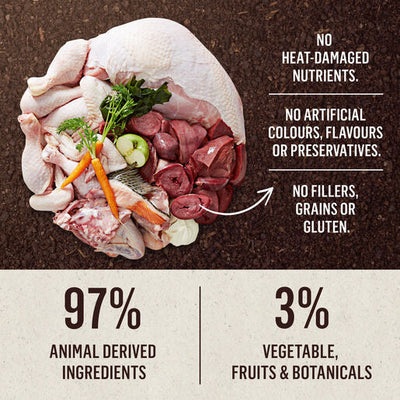 Doctor B's BARF Frozen Raw Adult Cat Food Kangaroo Recipe 115G x 12