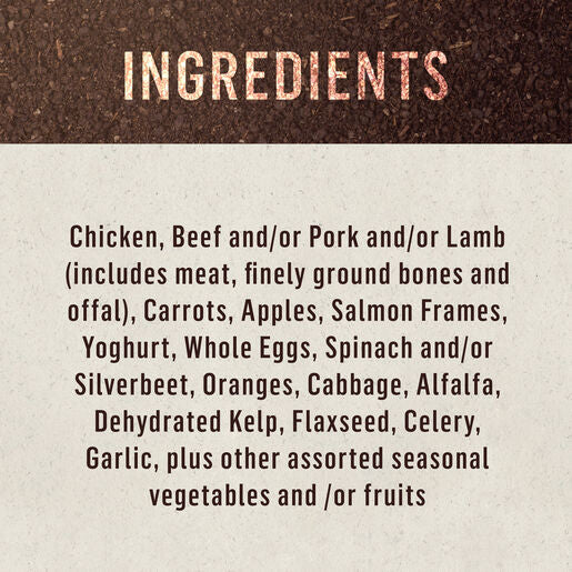 Doctor B's BARF Frozen Raw Dog Food Chicken Recipe 227G x 12