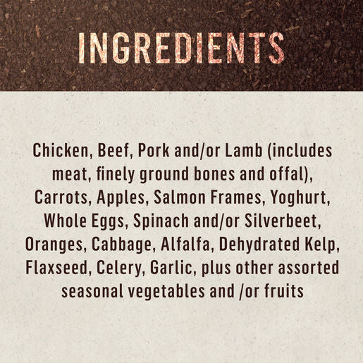 Doctor B's BARF Frozen Raw Dog Food Beef Recipe 227G x 12