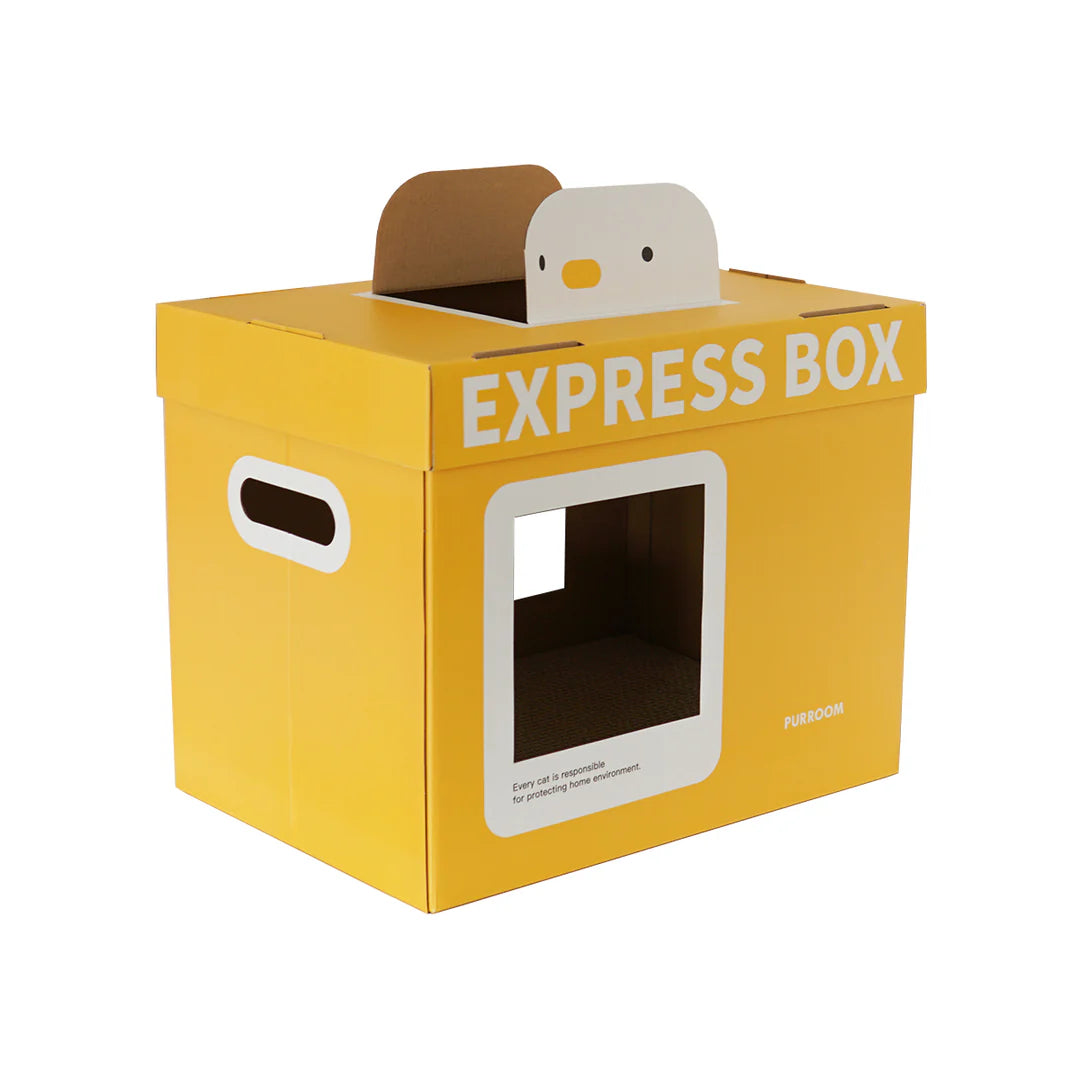 PURROOM Cat Scratching Box - Express Box