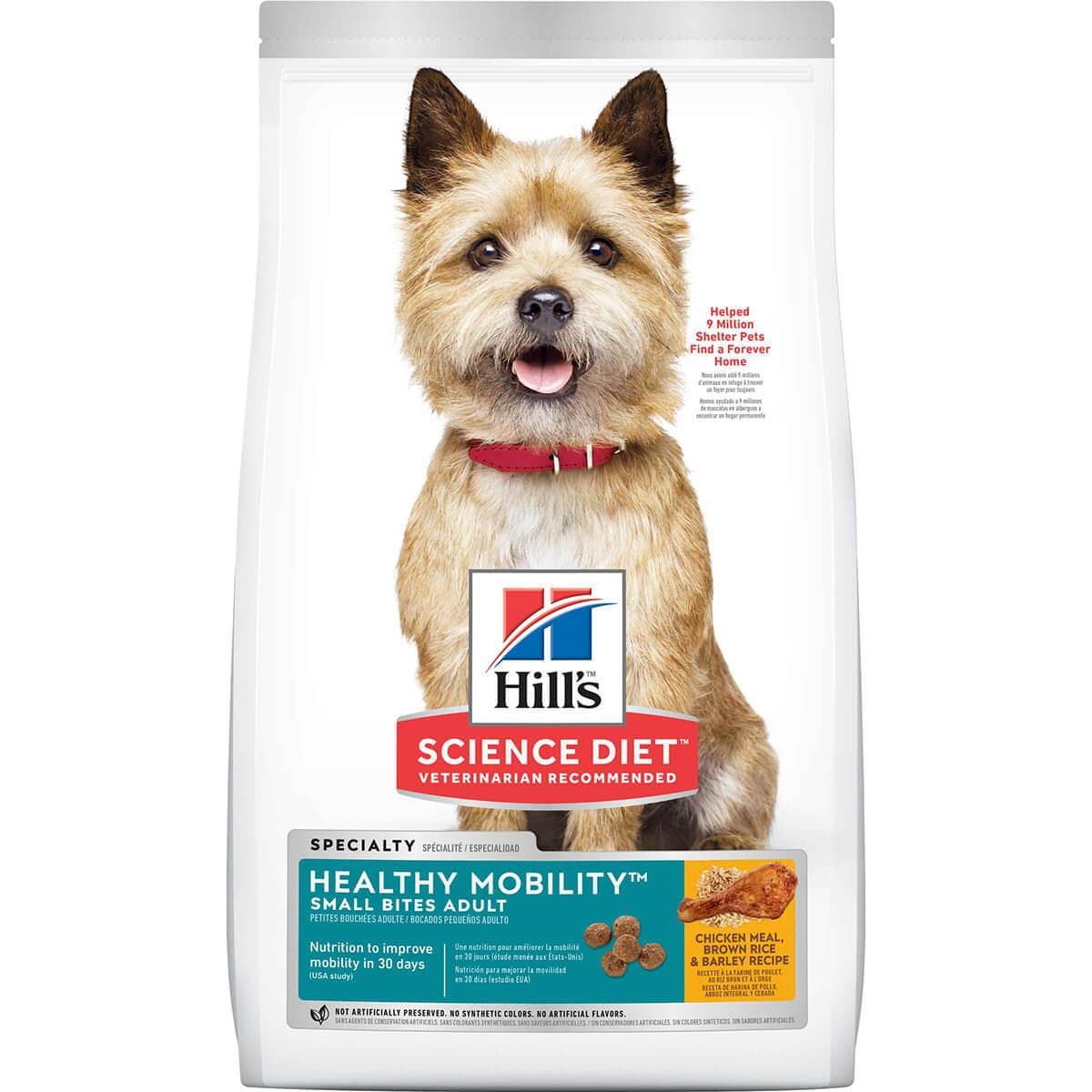 Hill's Science Diet Dog Dry Food Healthy Mobility Small Bites