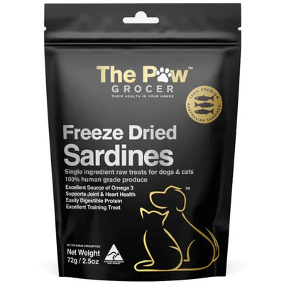 The Paw Grocer - Freeze Dried Sardines 72g