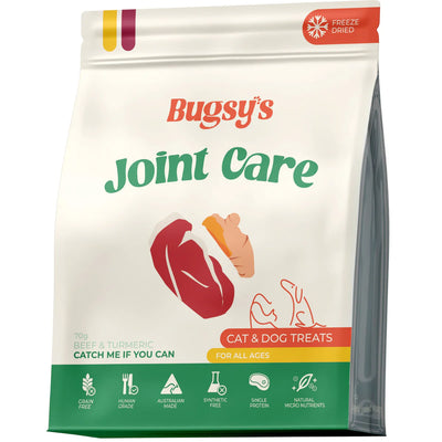 Bugsy's Freeze-Dried Pet Treat - Beef & Turmeric 70g