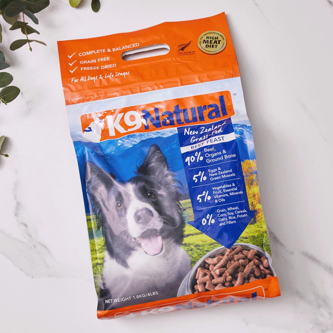 K9 Natural Beef Feast Freeze-Dried Dog Food