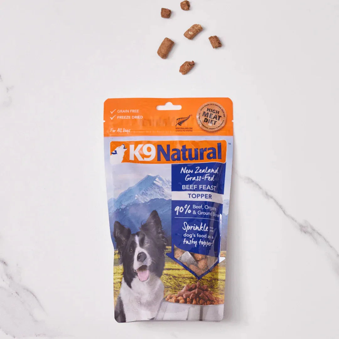 K9 Natural Beef Feast Freeze-Dried Topper 142g