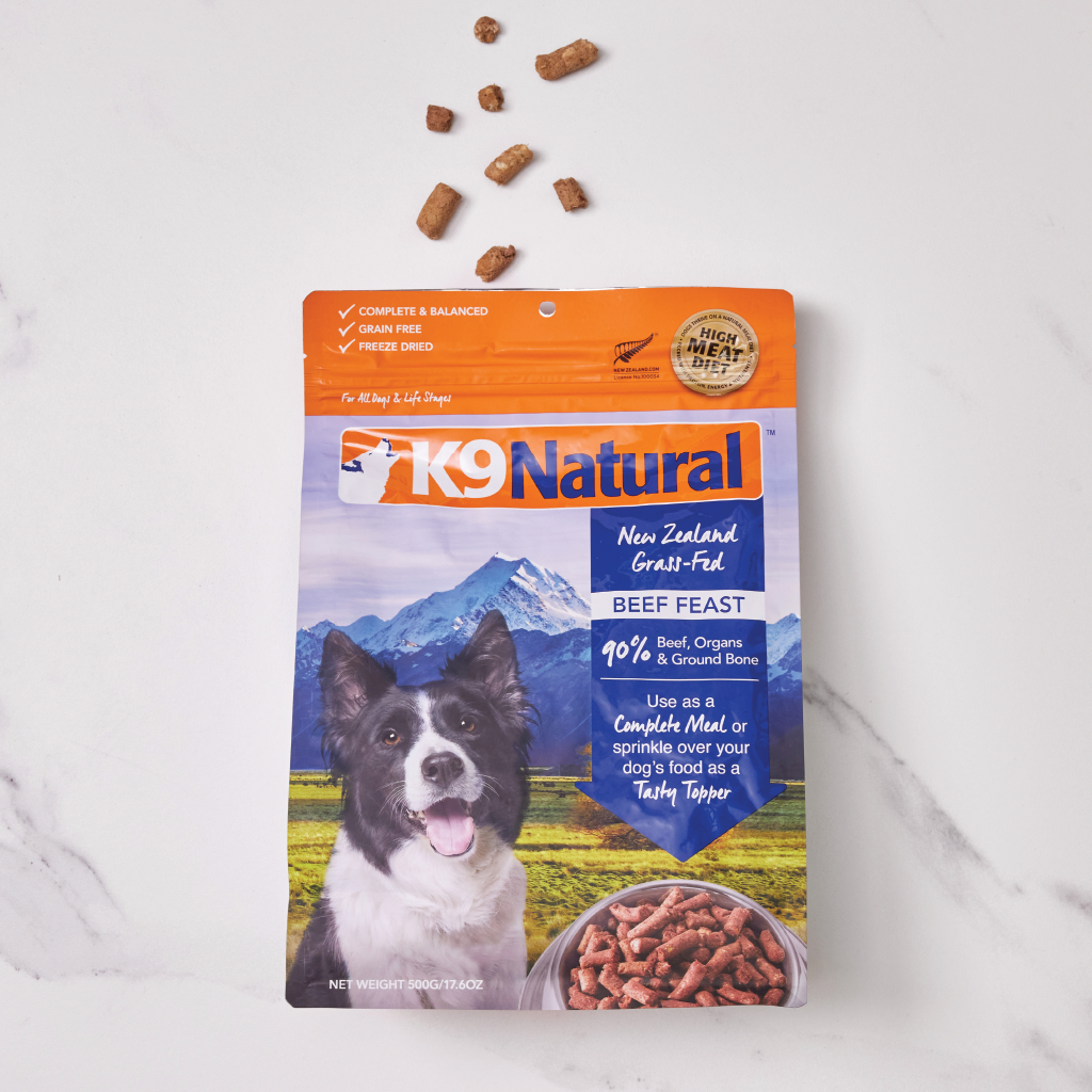 K9 Natural Beef Feast Freeze-Dried Dog Food