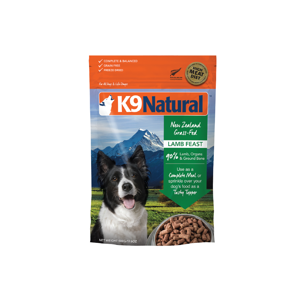 K9 Natural Lamb Feast Freeze-Dried Dog Food