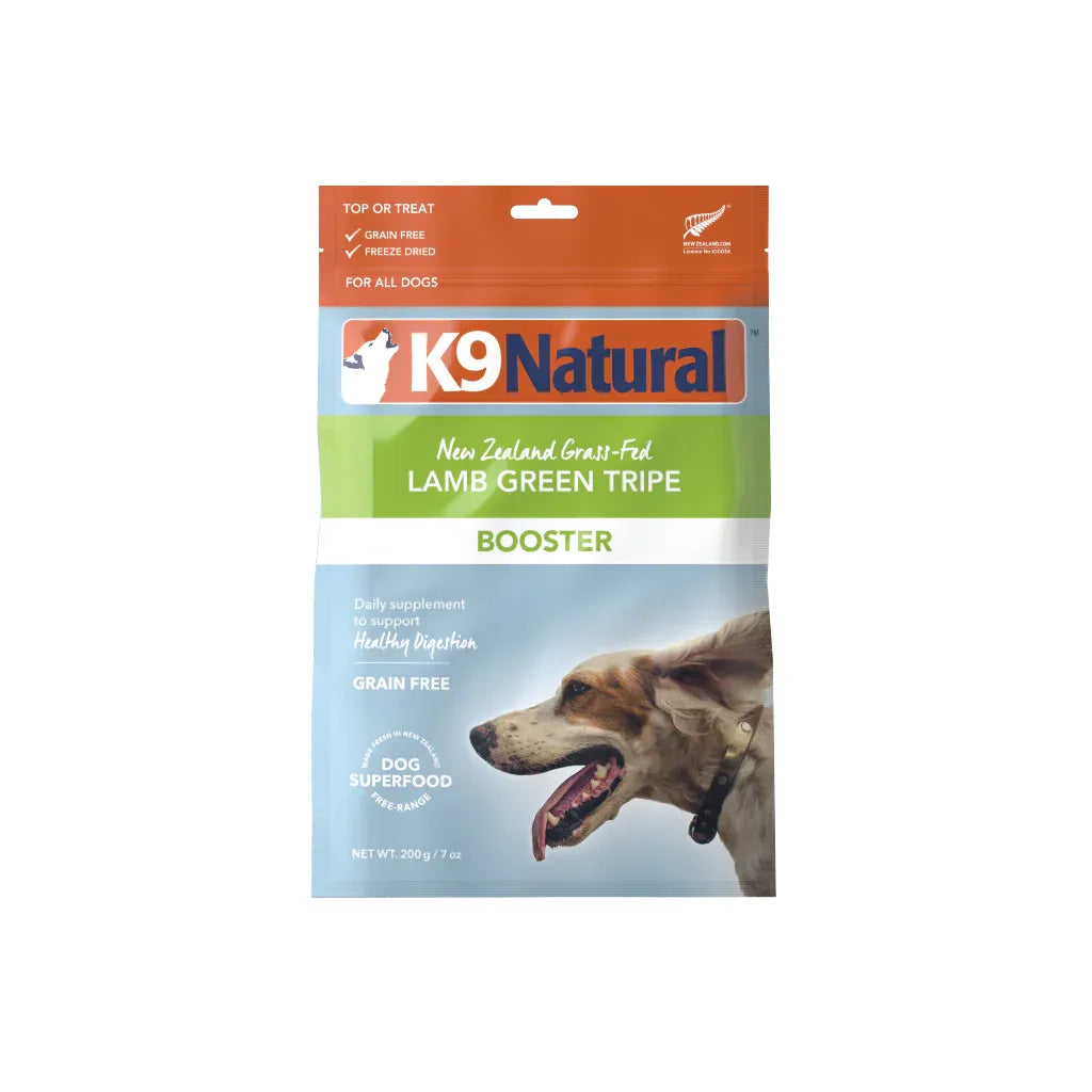 K9 Natural Freeze Dried Lamb Green Tripe Booster