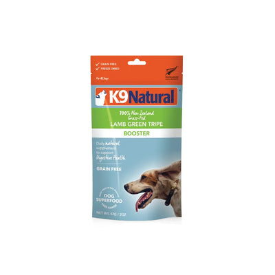 K9 Natural Freeze Dried Lamb Green Tripe Booster