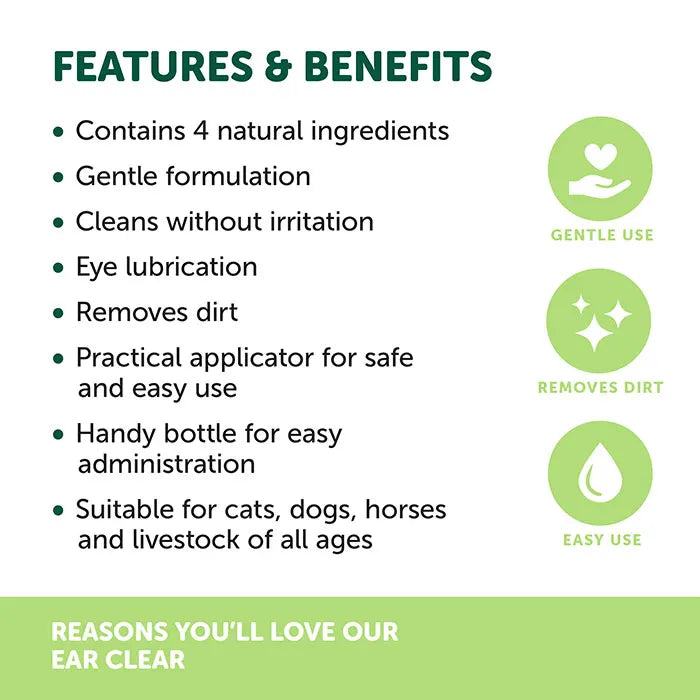 NAS Natural Animal Solutions - Eye Clear Drops 15ml