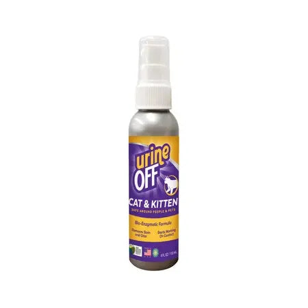 Urine Off Cat & Kitten Odour & Stain Remover Formula 118ml