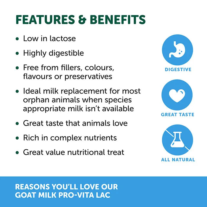 NAS Natural Animal Solutions - Goat Milk Powder 400g