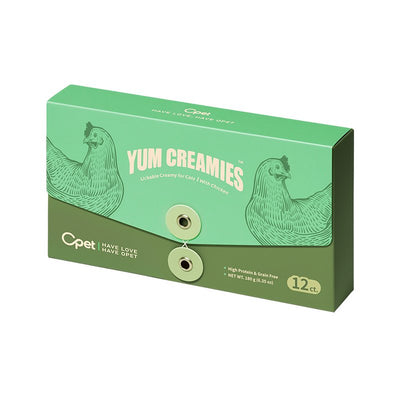 Opet Yum Creamies Churu Cat Treats - Chicken 15g x 12