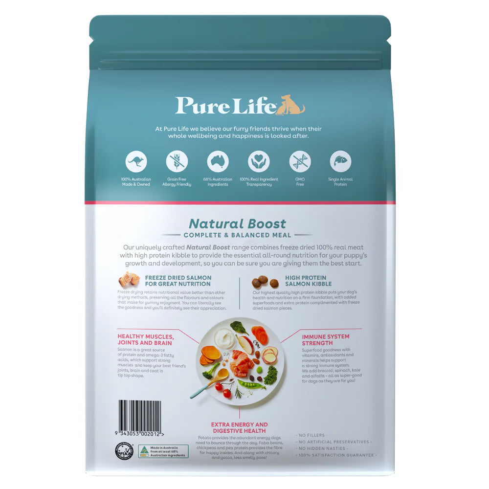 Pure Life Puppy Dry Food Tasmanian Salmon
