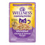 WELLNESS Core Wet Cat Food Appetizing Entrees Shredded Chicken & Salmon in Sauce 40g x 8