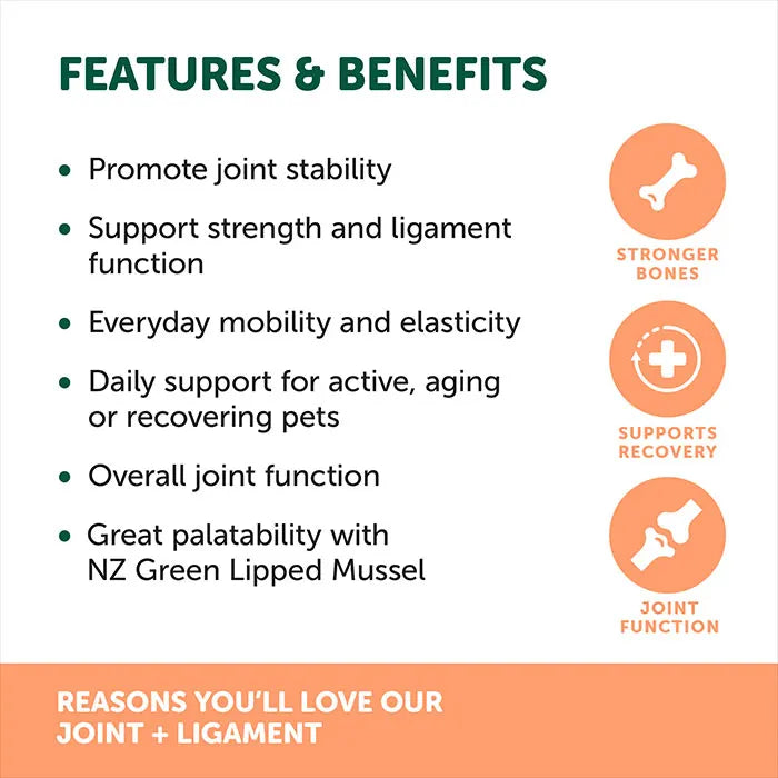NAS Natural Animal Solutions - Joint And Ligament Support Supplement 120g