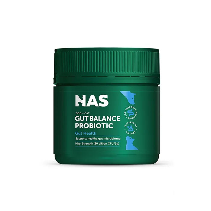 NAS Natural Animal Solutions - Gut Balance Probiotic Natural Blend Supplement