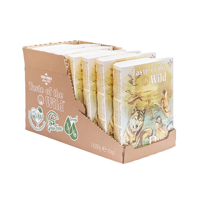 TASTE OF THE WILD - Wet Dog Food DUCK and Chicken with Fruit and Vegetable Tray