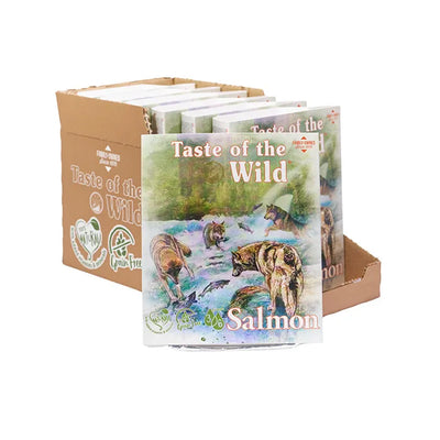 TASTE OF THE WILD - Wet Dog Food SALMON and Herring with Fruit and Vegetables Tray
