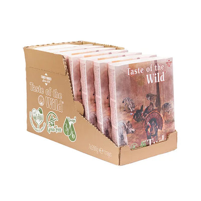 TASTE OF THE WILD - Wet Dog Food TURKEY and Duck with Fruit and Vegetables Tray