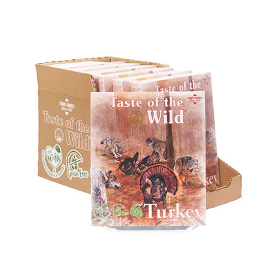 TASTE OF THE WILD - Wet Dog Food TURKEY and Duck with Fruit and Vegetables Tray