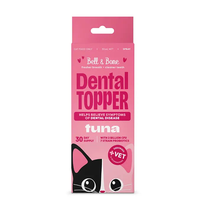 Bell and Bone Cat Dental Topper Spray - Tuna 30ml