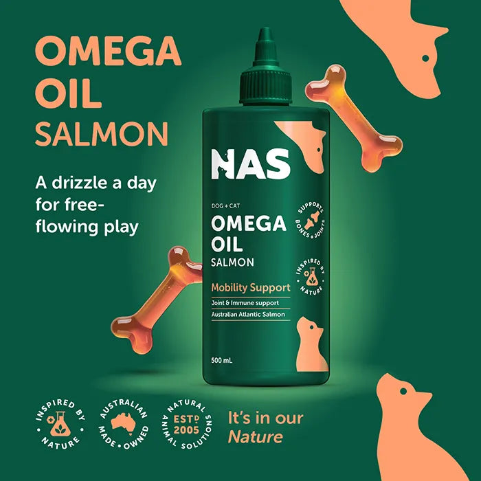 NAS Natural Animal Solutions - Omega Oil – Salmon