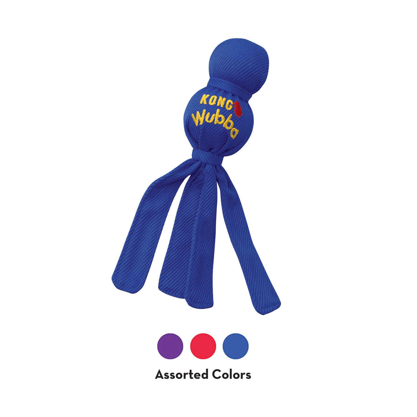 KONG Dog Toy Wubba Assorted Colours