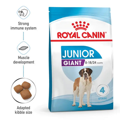 ROYAL CANIN Giant Junior Dog Dry Food 15kg