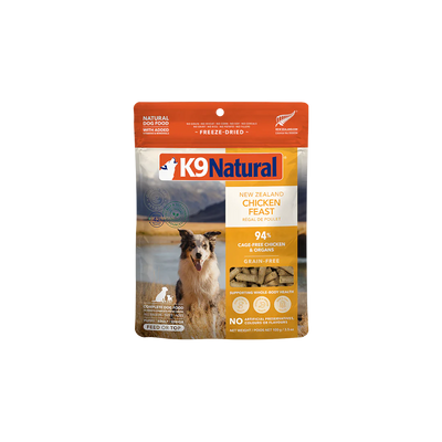 K9 Natural Chicken Feast Freeze-Dried Topper 100g