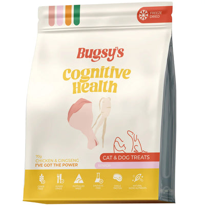 Bugsy's Freeze-Dried Pet Treat - Chicken & Ginseng 70g