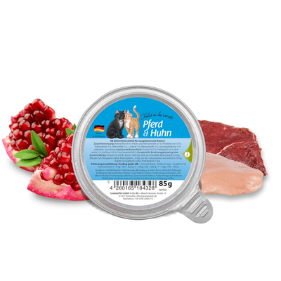 GranataPet Cat Filet á la carte - Chicken & Horse 85g