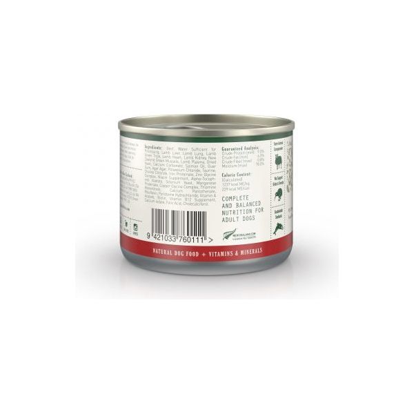 ZEALANDIA Beef Pate DOG Wet Food