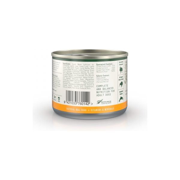 ZEALANDIA Duck Pate Dog Wet Food