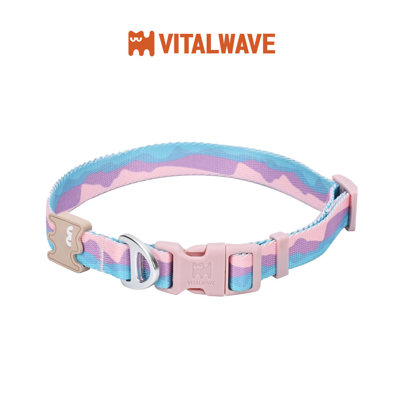 VITALWAVE Gradient Peaks Dog Collar