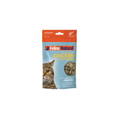 Feline Natural Chicken Healthy Bites Cat Treats 50g