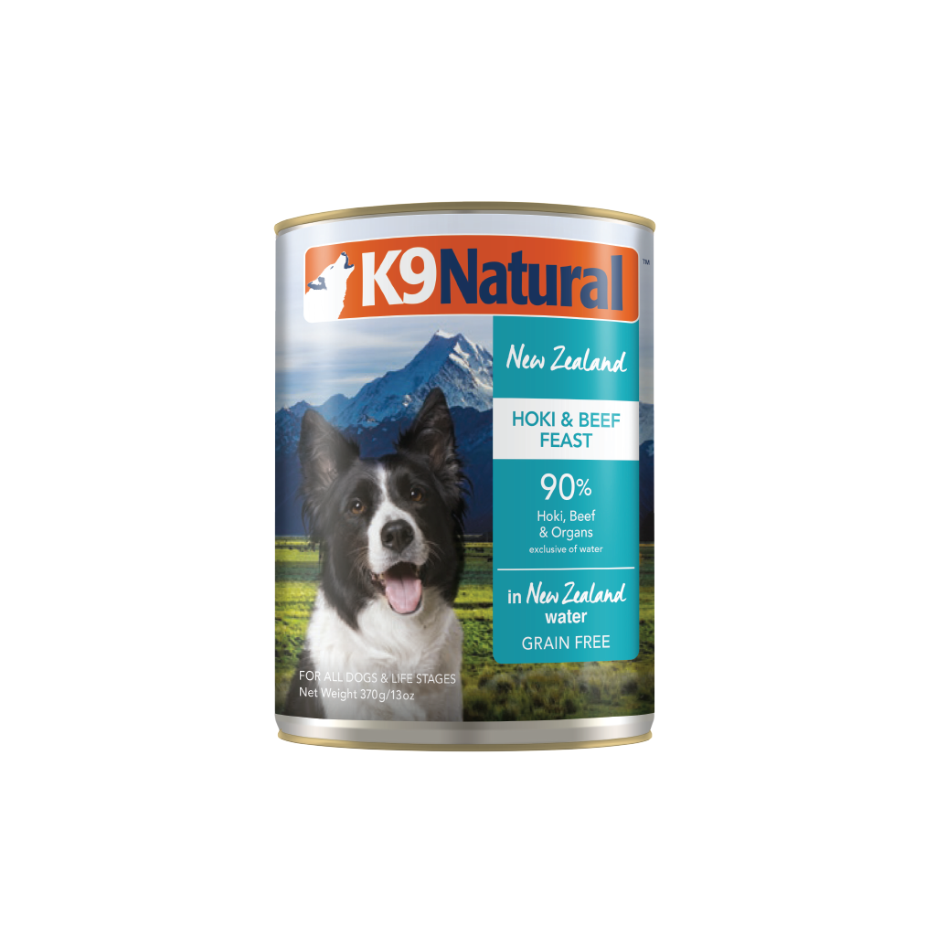 K9 Natural Hoki & Beef Feast Canned Dog Food